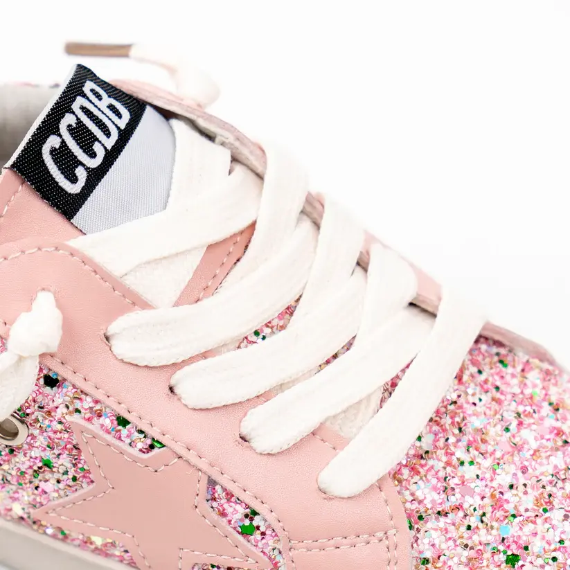 Off White-SHINY PINK GLITTER OFWHITE LACE3.webp