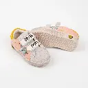 PEACH SIDE GLITTER STAR STICKER