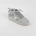SILVER GLITTER BOOT