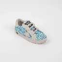 BLUE GLITTER STICKER