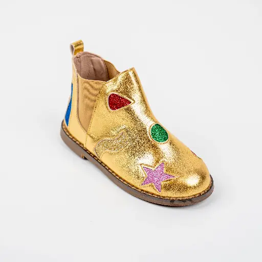 SHAPE BOOTS GOLD