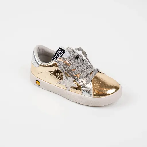 GOLD SILVER THREAD STAR