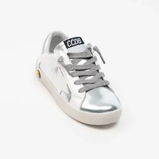 SILVER WHITE STAR LACE