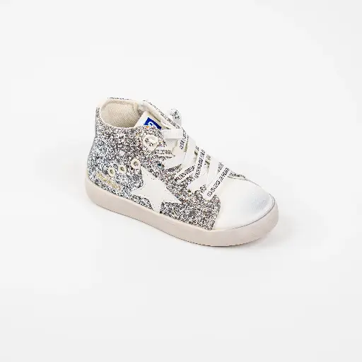 GLITTER SILVER BOOT